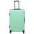 Set de valize cu carcasă rigidă, 3 piese, verde mentă, ABS GartenMobel Dekor
