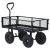 Cărucior manual de grădină, negru, 250 kg GartenMobel Dekor