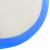 Saltea gimnastică gonflabilă cu pompă albastru 600x100x20cm PVC GartenMobel Dekor