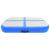 Saltea gimnastică gonflabilă cu pompă albastru 600x100x20cm PVC GartenMobel Dekor