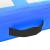 Saltea gimnastică gonflabilă cu pompă albastru 800x100x15cm PVC GartenMobel Dekor