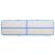 Saltea gimnastică gonflabilă cu pompă albastru 800x100x15cm PVC GartenMobel Dekor