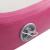 Saltea gimnastică gonflabilă cu pompă roz 300x100x20 cm PVC GartenMobel Dekor