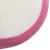 Saltea gimnastică gonflabilă cu pompă roz 200x200x15 cm PVC GartenMobel Dekor