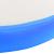 Saltea gimnastică gonflabilă cu pompă albastru 100x100x20cm PVC GartenMobel Dekor
