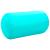 Rulou de gimnastică gonflabil cu pompă, verde, 120 x 90 cm, PVC GartenMobel Dekor