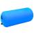 Rulou de gimnastică gonflabil cu pompă, albastru, 120x90 cm PVC GartenMobel Dekor