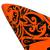 Set de placă SUP gonflabilă, portocaliu, 366x76x15 cm GartenMobel Dekor