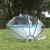 Cupolă pentru piscină, 500 x 250 cm GartenMobel Dekor