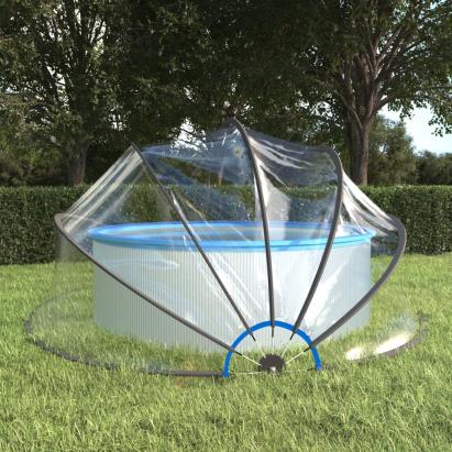 Cupolă pentru piscină, 500 x 250 cm GartenMobel Dekor