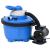 Pompă cu filtru nisip albastru/negru 385x620x432 mm 200 W 25 L GartenMobel Dekor