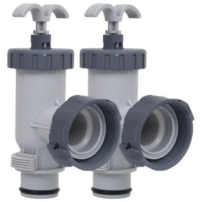 Supape cu piston pentru piscină, 2 buc. GartenMobel Dekor