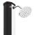 Duș solar de exterior cu cap de duș și robinet, 35 L GartenMobel Dekor
