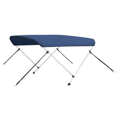Parasolar barcă Bimini cu 2 arcuri, bleumarin, 150x120x110 cm GartenMobel Dekor