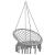 Scaun balansoar hamac, gri, 80 cm GartenMobel Dekor
