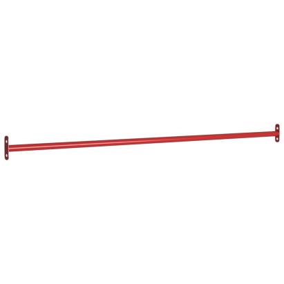 Bară de rotire, roșu, 125 cm, oțel GartenMobel Dekor