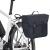 Geantă de bicicletă pentru suport de coș, negru, 21 L GartenMobel Dekor