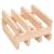 Set bloc de construit din lemn, 150 de bucăți, lemn masiv pin GartenMobel Dekor