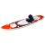 Set placă paddleboarding gonflabilă, roşu, 300x76x10 cm GartenMobel Dekor