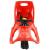 Sanie cu scaun și volan, roșu, 102,5x40x23cm, polipropilenă GartenMobel Dekor