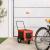 Remorcă bicicletă animale companie portocaliu/negru oxford/fier GartenMobel Dekor