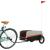 Remorcă pentru biciclete negru/portocaliu, 30 kg, fier GartenMobel Dekor