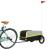 Remorcă pentru biciclete, negru și galben, 30 kg, fier GartenMobel Dekor