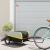 Remorcă pentru biciclete, negru și galben, 30 kg, fier GartenMobel Dekor