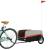 Remorcă pentru biciclete, negru și portocaliu, 45 kg, fier GartenMobel Dekor