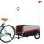 Remorcă pentru biciclete, negru și roșu, 45 kg, fier GartenMobel Dekor