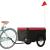 Remorcă pentru biciclete, negru și roșu, 45 kg, fier GartenMobel Dekor