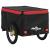 Remorcă pentru biciclete, negru și roșu, 30 kg, fier GartenMobel Dekor