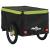 Remorcă pentru biciclete, negru și verde, 30 kg, fier GartenMobel Dekor