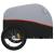 Remorcă pentru biciclete negru/portocaliu, 30 kg, fier GartenMobel Dekor