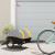 Remorcă pentru biciclete, negru și galben, 30 kg, fier GartenMobel Dekor