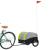 Remorcă pentru biciclete, negru și verde, 30 kg, fier GartenMobel Dekor
