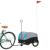 Remorcă pentru biciclete, negru și albastru, 30 kg, fier GartenMobel Dekor