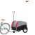 Remorcă pentru biciclete, negru și roșu, 45 kg, fier GartenMobel Dekor