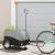 Remorcă pentru biciclete, negru și gri, 45 kg, fier GartenMobel Dekor