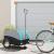 Remorcă pentru biciclete, negru și albastru, 45 kg, fier GartenMobel Dekor