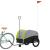 Remorcă pentru biciclete, negru și verde, 45 kg, fier GartenMobel Dekor