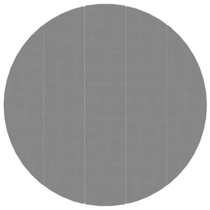 Acoperire geotextil piscină, gri deschis, Ø550 cm, poliester GartenMobel Dekor