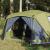 Cort de camping, 10 persoane, verde, 443x437x229 cm GartenMobel Dekor