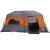 Cort de camping, 9 persoane, gri și portocaliu, 441x288x217 cm GartenMobel Dekor