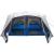 Cort de camping cu LED, albastru deschis, 443x437x229 cm GartenMobel Dekor