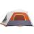 Cort de camping cu LED gri deschis și portocaliu 443x437x229 cm GartenMobel Dekor