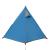 Cort camping 2 pers., albastru, impermeabil, configurare rapidă GartenMobel Dekor