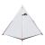 Cort camping, 2 persoane, alb, țesătură opacă, impermeabil GartenMobel Dekor