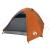 Cort de camping 2 pers., gri/oranj, impermeabil, setare rapidă GartenMobel Dekor