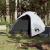 Cort camping, 2 persoane, alb, țesătură opacă, impermeabil GartenMobel Dekor
